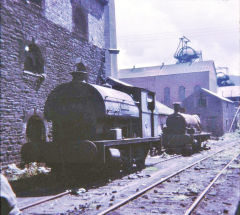 
'Menelaus', Peckett works no 1889 of 1935, Celynen South Colliery, Abercarn, August 1967
